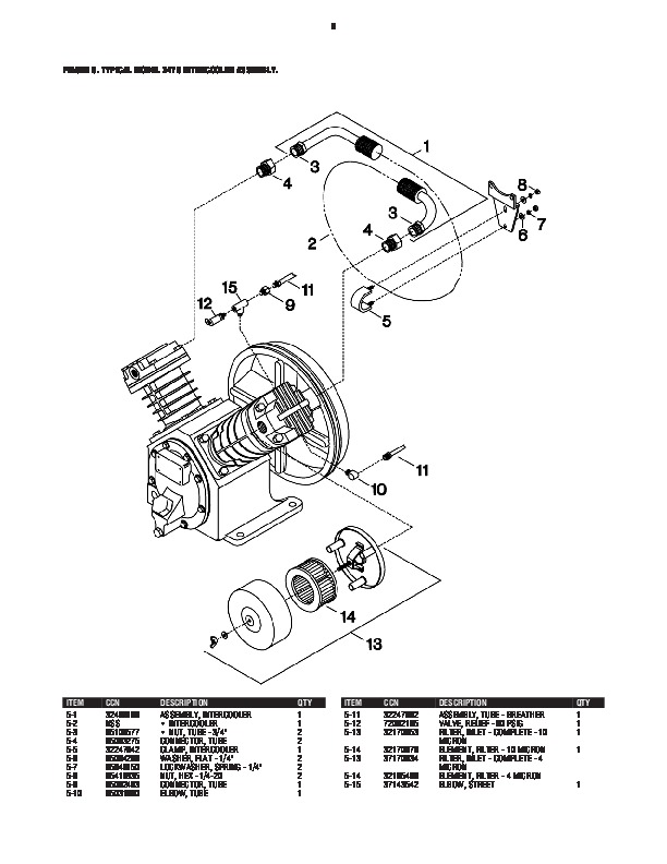 Ingersoll rand air compressor model 234